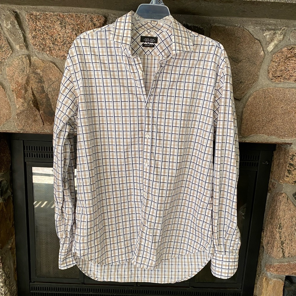 Zara Man tailored fit shirt